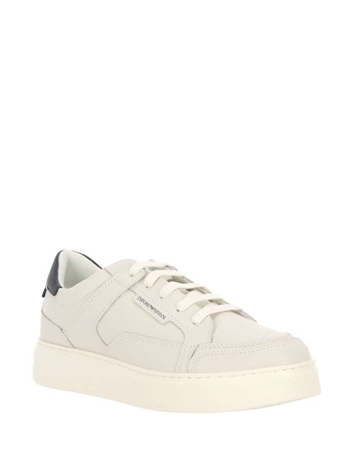 Sneakers in pelle martellata. Emporio Armani | X4X568XN162U065